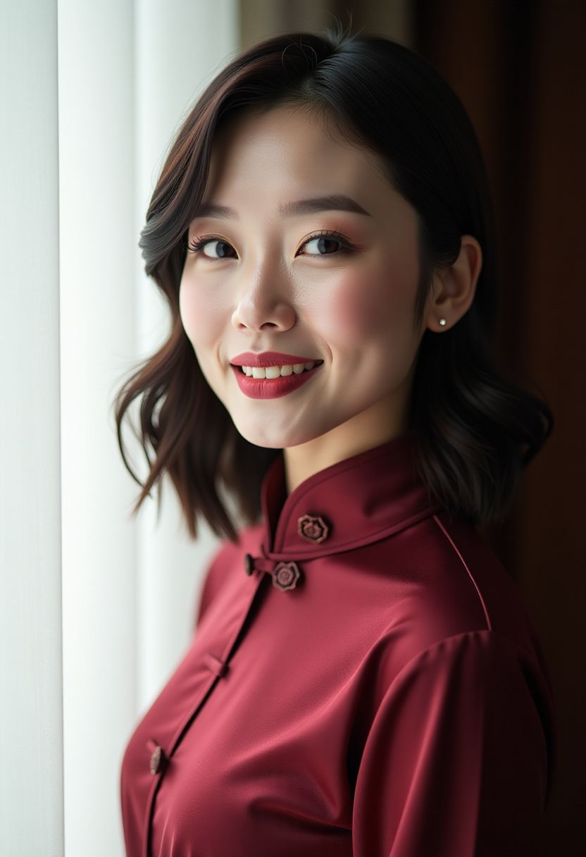 阿禾在农家厨房准备晚饭